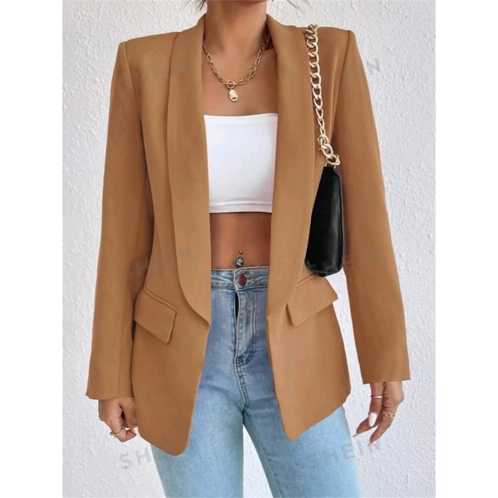 Blazer Feminino Alfaiataria Max Elegance