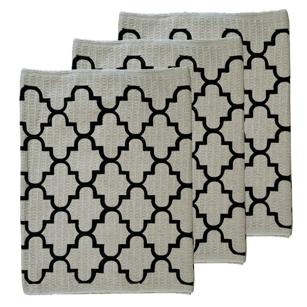 Kit Passadeira Geométrica 3 Peças