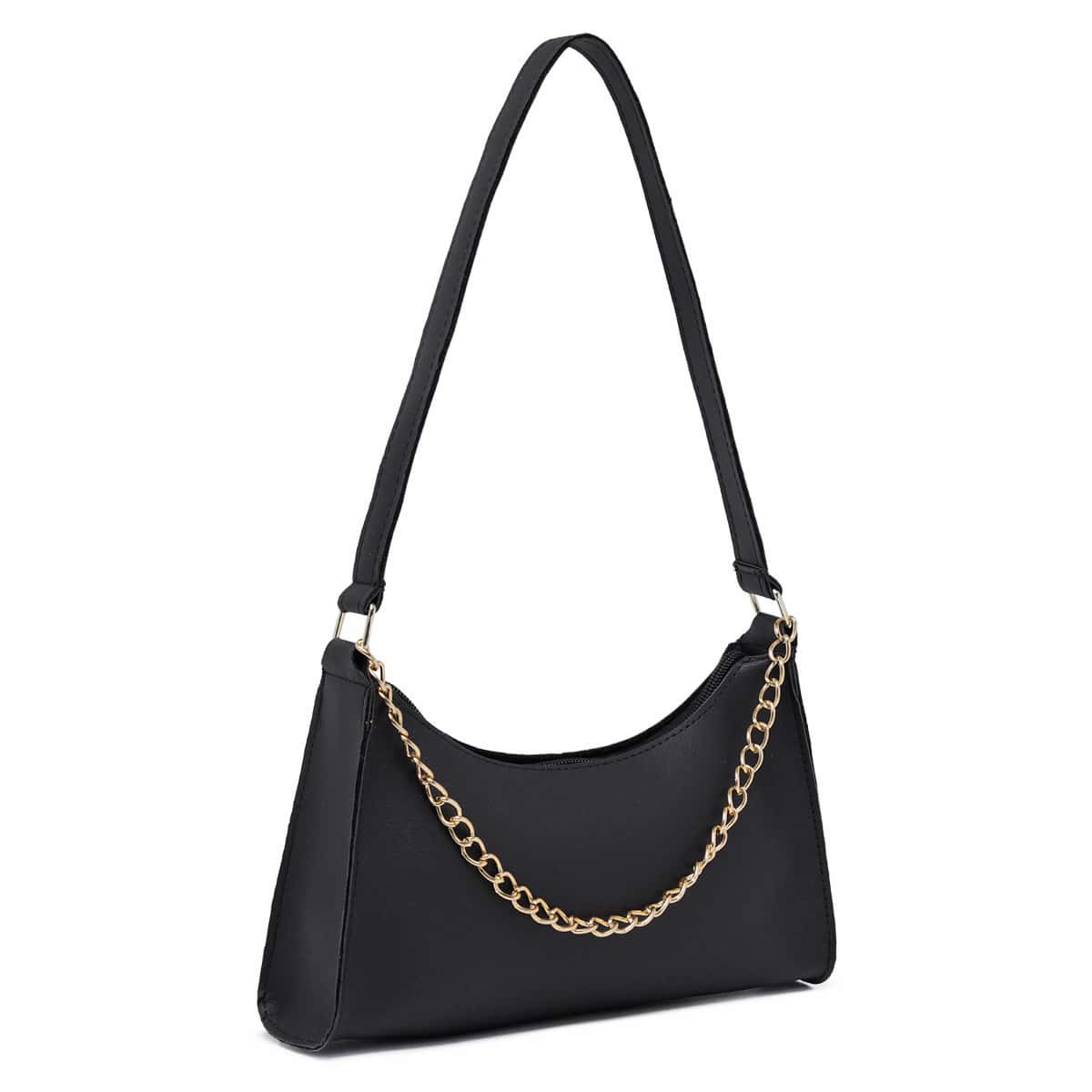 Bolsa Feminina Pequena Corrente Tiracolo Transversal de Ombro Estilosa