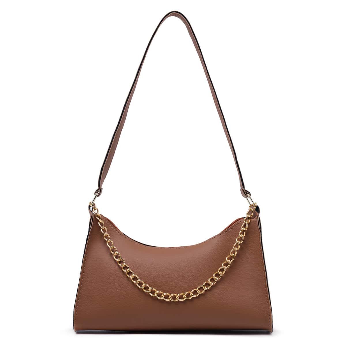 Bolsa Feminina Pequena Corrente Tiracolo Transversal de Ombro Estilosa