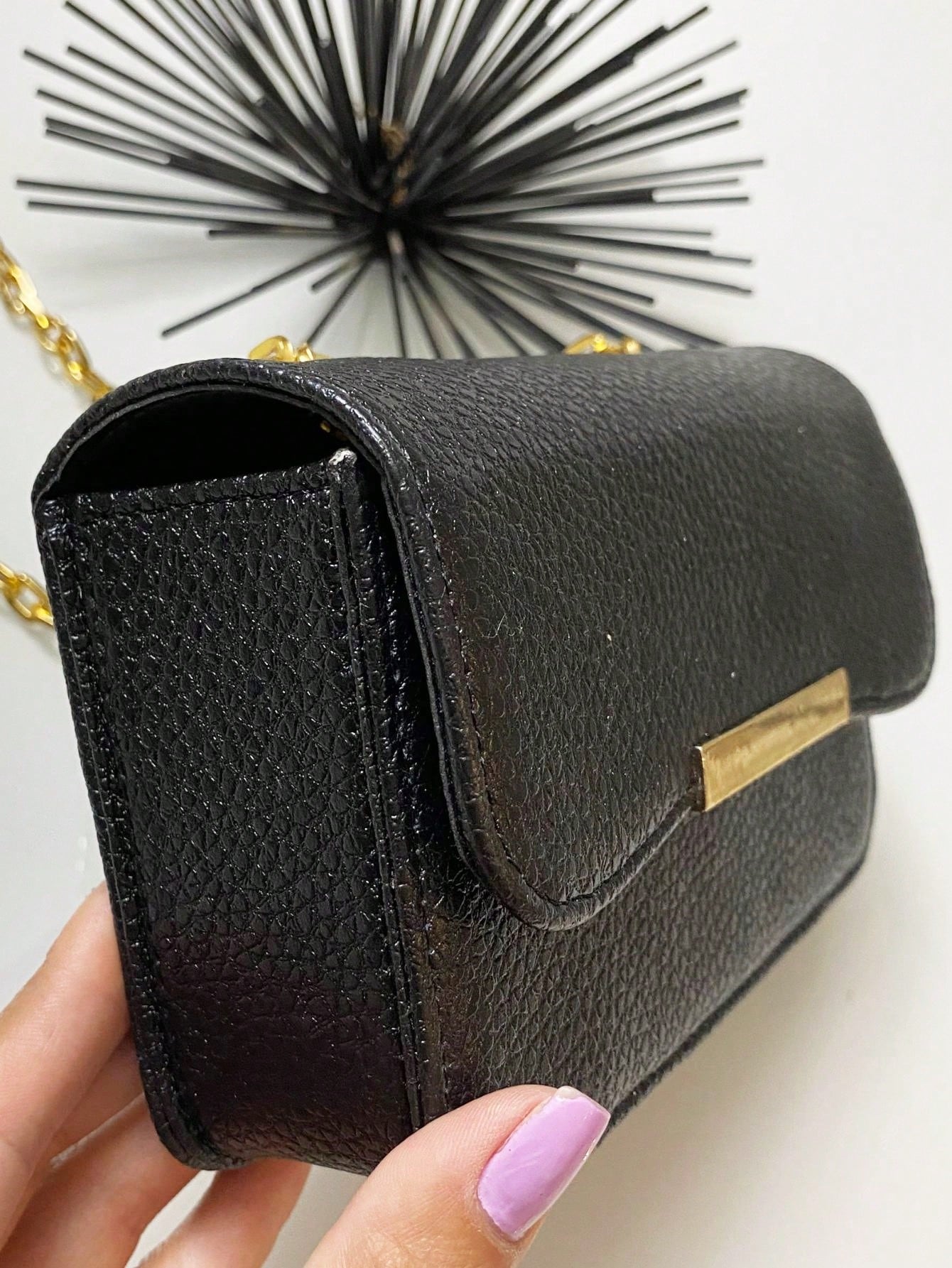 Vendedor IndicadoFesta Junina Bolsa feminina quadrada pequena transversal tiracolo alça corrente Envio Imediato