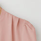Blusa Feminina de Manga Longa com Decote em V, Elegante, Digna, Gentil, Versátil para Ir ao Trabalho, Casual Business, Temporada de Formatura, Dia da Independência, Amarelo Claro
