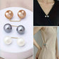 3 Peças Broche de Pérola