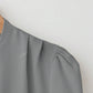 Blusa Feminina de Manga Longa com Decote em V, Elegante, Digna, Gentil, Versátil para Ir ao Trabalho, Casual Business, Temporada de Formatura, Dia da Independência, Amarelo Claro