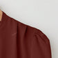 Blusa Feminina de Manga Longa com Decote em V, Elegante, Digna, Gentil, Versátil para Ir ao Trabalho, Casual Business, Temporada de Formatura, Dia da Independência, Amarelo Claro