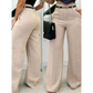 Calça Pantalona de Alfaiataria – Cintura Alta e Caimento Impecável