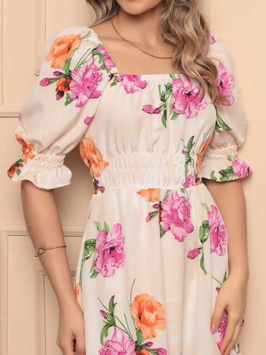 Vestido Feminino Midi