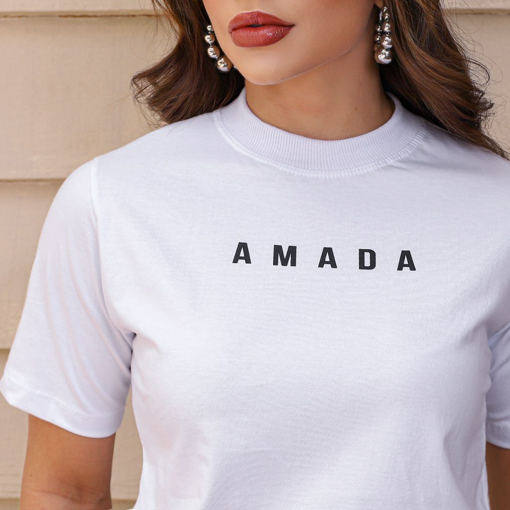 Blusa Feminina Algodão TShirt Camiseta Premium