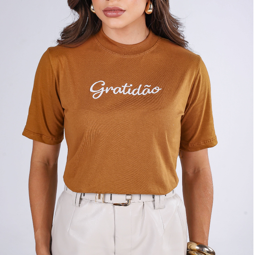 Blusa Feminina Algodão TShirt Camiseta Premium