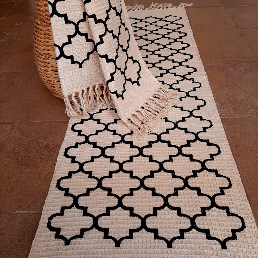 Kit Passadeira Geométrica 3 Peças 
