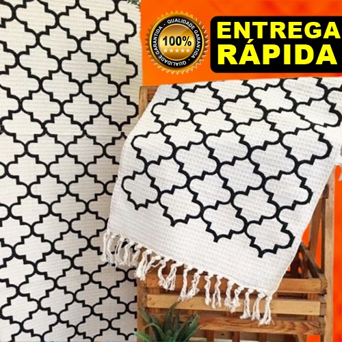 Kit Passadeira Geométrica 3 Peças 